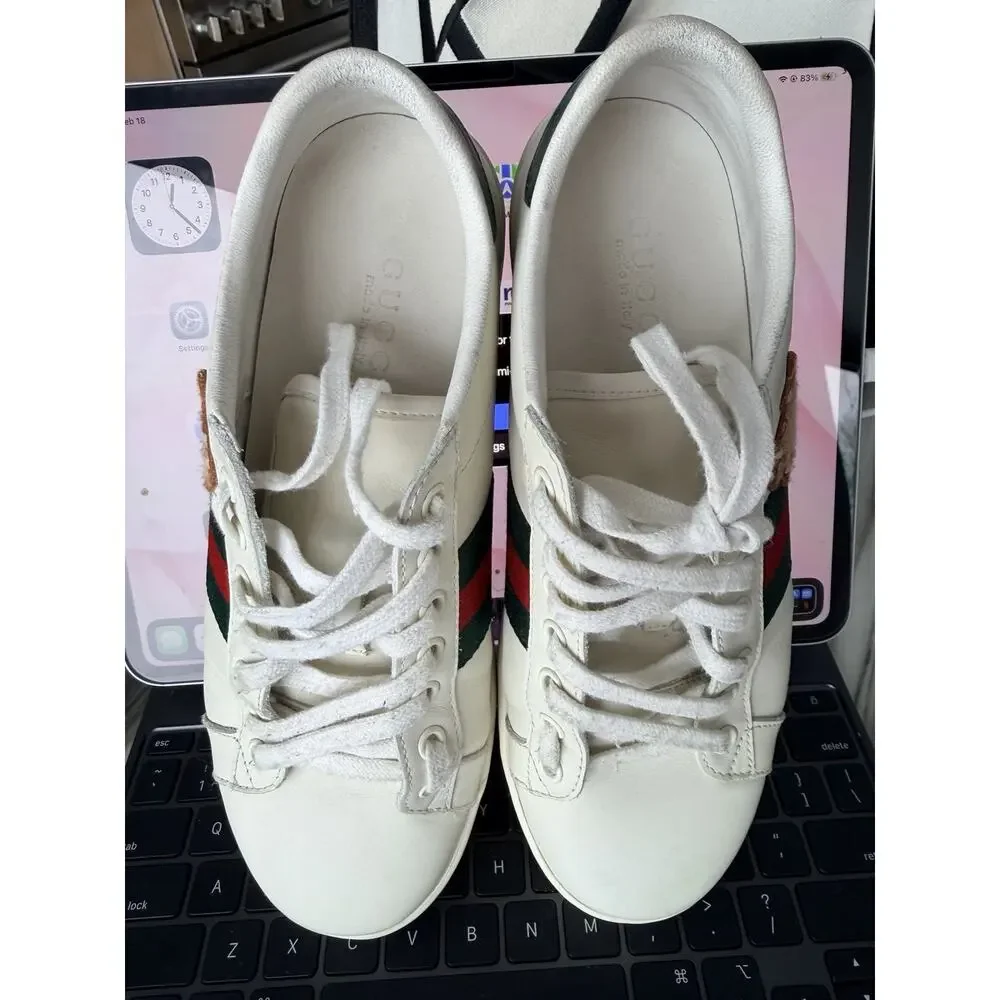 Gucci X Doraemon Women’s or Men's low top Ace Sneaker euro size 38 usa Unisex